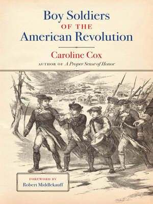 cover image of Boy Soldiers of the American Revolution